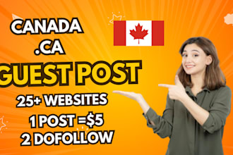 do canada guest post with dofollow backlinks on high authority canadian blog