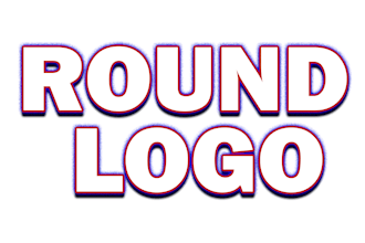 design round logo, stamp, badge, sticker in 24 hours