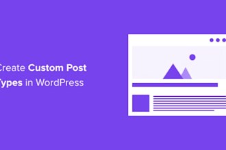 wordpress services payment integration, custom post types, social media links
