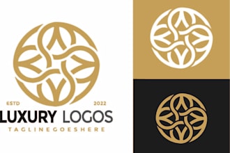 modern and typography logo