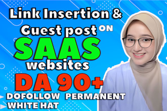 do saas guest post,niche edit,link insertion,dofollow backlink on high da site