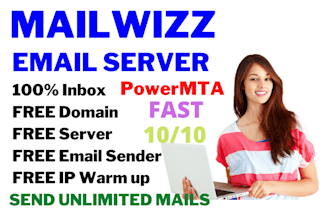 mailwizz bulk SMTP email server to send unlimited emails