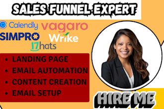 setup simpro crm calendly vagaro wrike 17hats automation