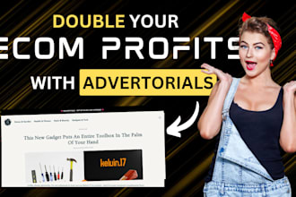 write advertorial copy for your product or service