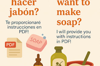 teach you how to make soaps