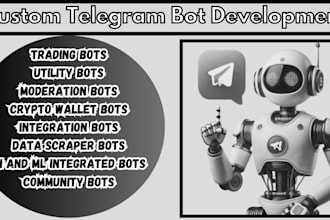 create custom telegram bot, telegram bot shop
