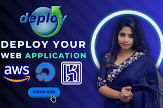 deploy your web application to AWS, digital ocean, or heroku