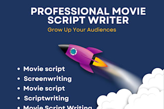 write movie script, movie script writing, film script as movie script writer