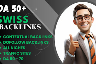 do switzerland SEO with high da swiss dofollow contextual backlinks