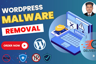 clean malware, fix hacked wordpress and ensure site security