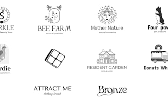 design website, flat luxury, calligraphic and typography logo
