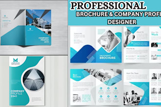 design a flyer, brochure, company profile, annual report, and white paper