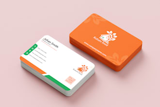 design unique modern  business card and visiting card design