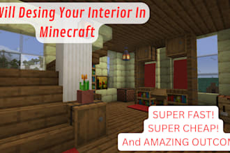 design your interior in minecraft