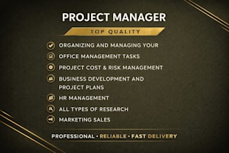 professional project management for your business