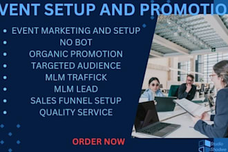 do viral event marketing, event promotion, eventbrite marketing, event setup