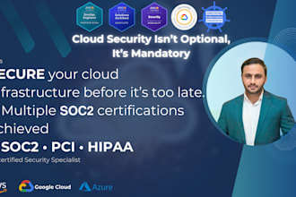 build soc2 hipaa pci compliant cloud infrastructure
