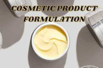 be your chemist to formulate any cosmetic product of your choice