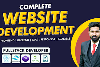 develop responsive scalable web app using react, spring, java