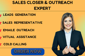 sales closer sales representative telemarketing virtual assistant sales lead