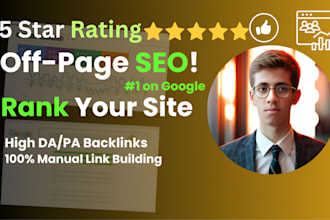 rank 1 on google high quality authority backlinks for website SEO