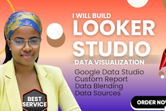build an interactive looker studio dashboard, google data studio report