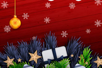 design amazing flyers for christmas and new year