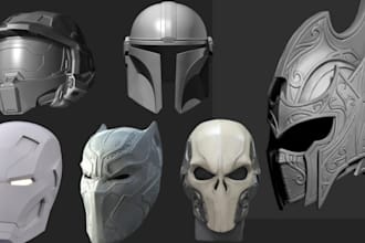 sculpt 3d cosplay model 3d armor 3d weapon wearable cosplay prop for 3d printing
