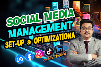 expert social media management strategy, content creation