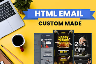design responsive HTML email templates and newsletters