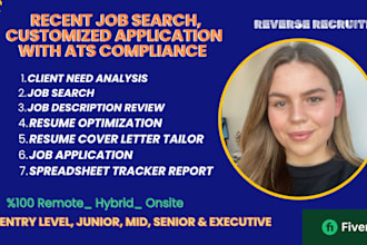 reverse recruit, search and apply jobs, tailor job application, job hunt, CV