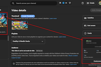 optimize youtube SEO, boost video rankings