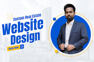design a modern real estate and property listing wordpress website