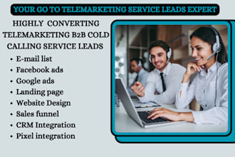 generate telemarketing cold calling leads b2b leads generation sales leads saas
