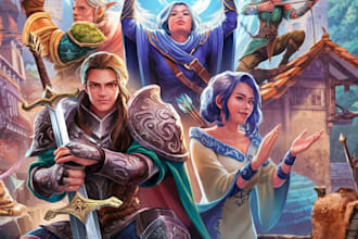create your fantasy character or group