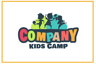 make cute kids, baby store, toy shop, baby product logo