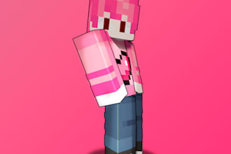 transform your skin in avatar 3d minecraft style