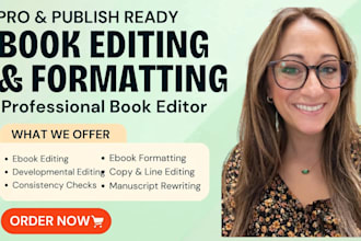 do KDP book editing, formatting for publishing, book proofreading, novel editing