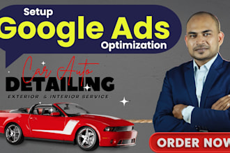 manage google adwords PPC search ads campaign for local auto detailing business