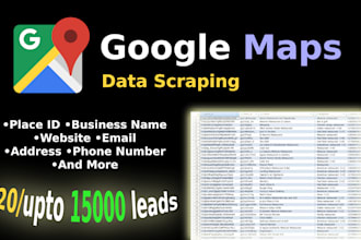 do google maps scraping at scale, b2b lead generation