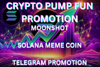 hype pump token launch, sol, memecoin, telegram promotion, twitter x marketing