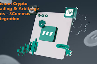 custom crypto trading, arbitrage bots and 3commas integration