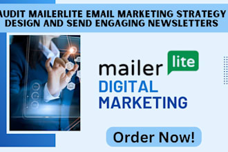 audit mailerlite email marketing strategy design and send engaging newsletters