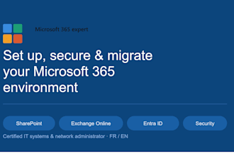 set up, secure and migrate your microsoft 365, sharepoint and exchange online