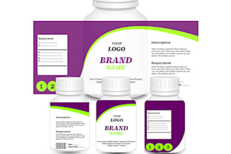 do product label design and supplement label design
