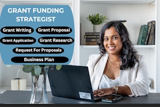 do your grant research, grant writing, grant proposal and grant application