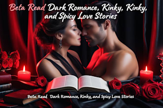beta read dark romance, bdsm, smut, kinky, spicy nsfw stories, novella story