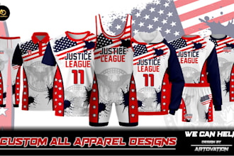 design custom sports uniform basketball jersey shorts wrestling hoodie 3d mockup