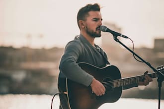 be your male rap vocal music singer songwriter for country song gospel soul song