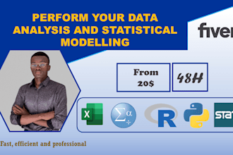 perform a statistical analysis of your data with r and stata